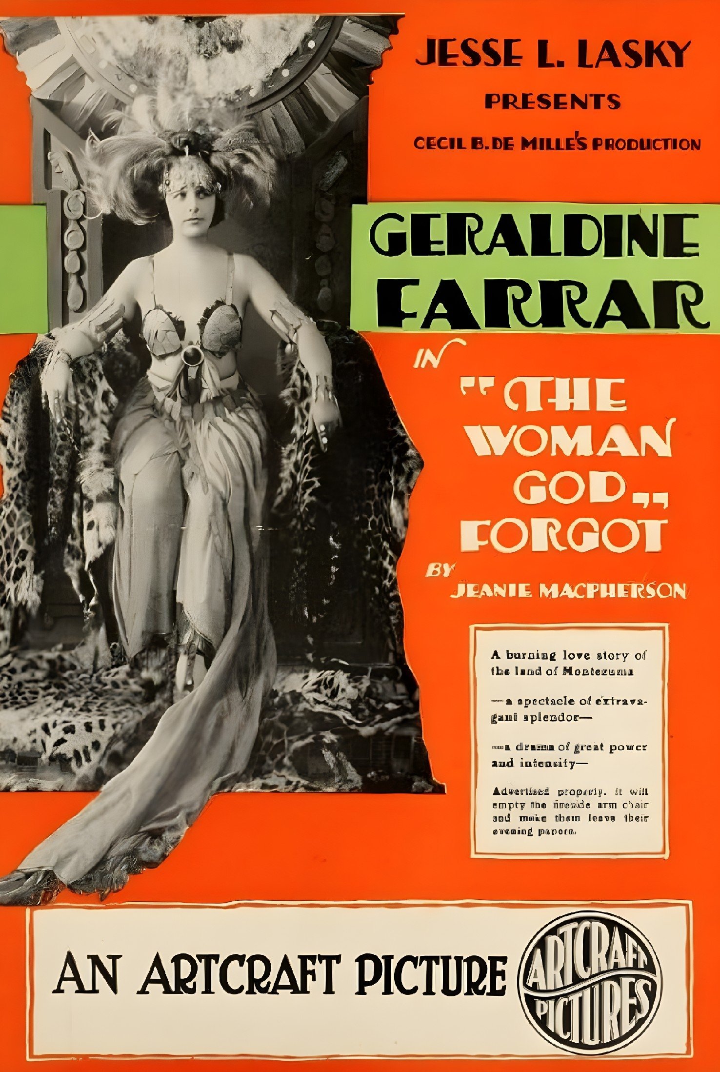 Постер The Woman God Forgot